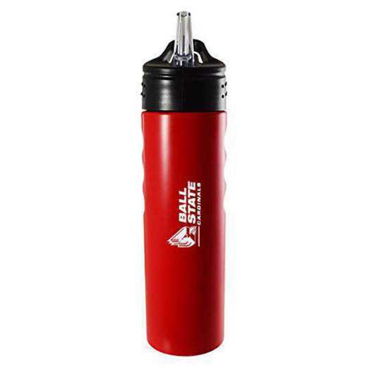 BOT-400-RED-BALLST-LRG: LXG 400 BOTTLE RED, Ball State